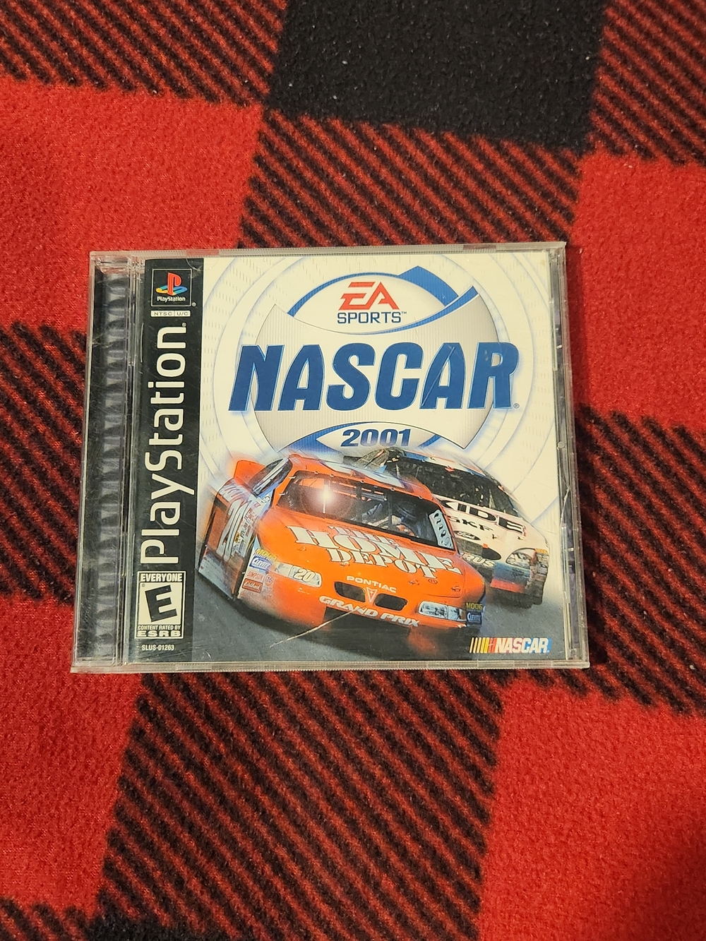 EA Sports NASCAR 2001 (Sony PlayStation 1, 2000) PS1 W/Manual